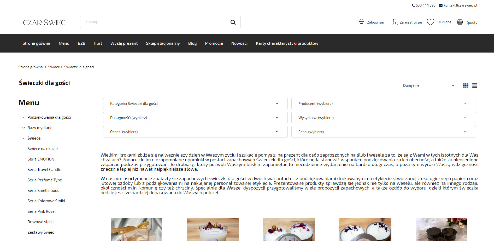 Świeczki na podziękowanie - czym są i kiedy warto je wybrać zamiast słodyczy?