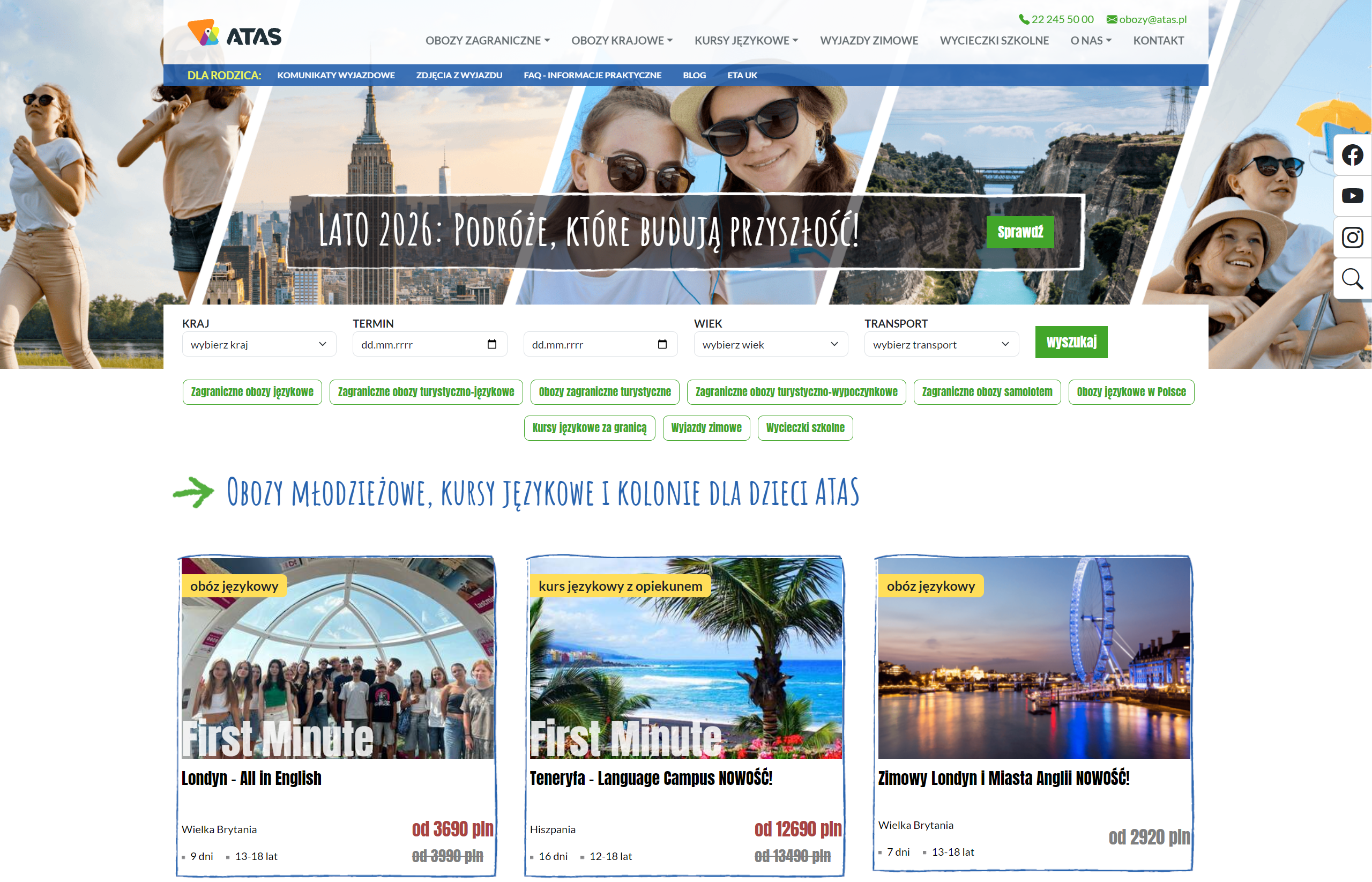 Obozy młodzieżowe za granicą - czy warto?