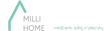 Logo Wyposażenie domu w stylu skandynawskim, akcesoria | Sklep internetowy Milli Home